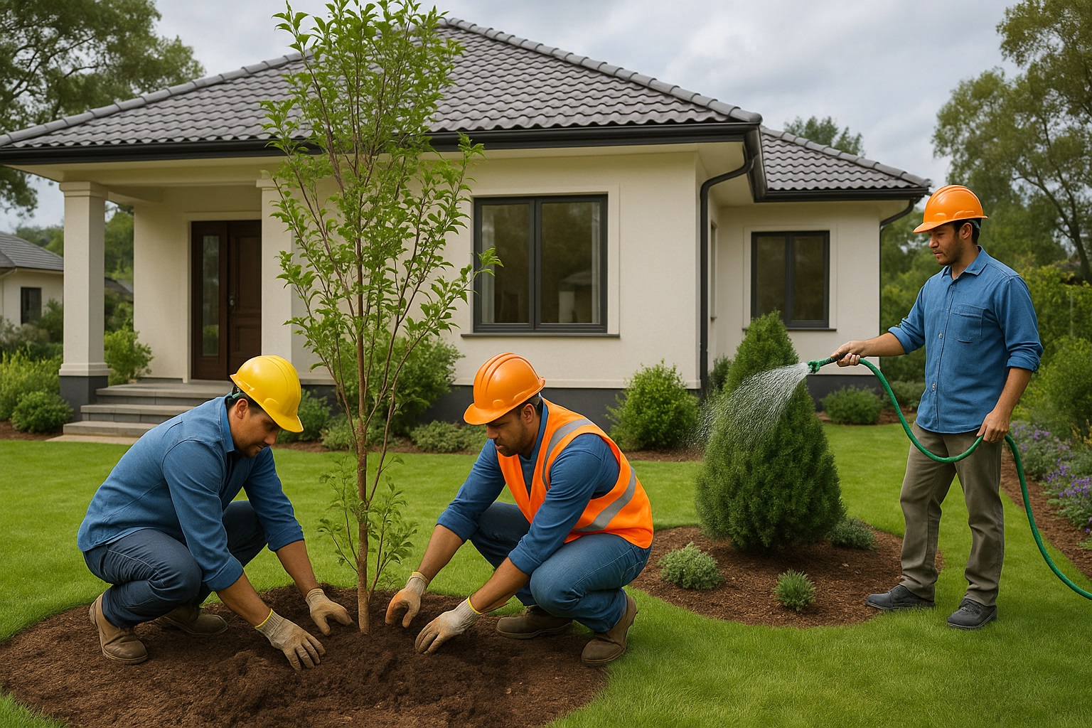 Xây dựng trọn gói nhà vườn